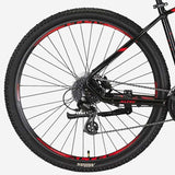 Bicicleta de Montaña UMIT Camaro 27,5" Negro-Rojo Aluminio Disco Hidráulico (27267-71)