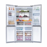 Candy CQS5T918EWX1 Frigorífico 4 Puertas 563L Total No Frost Inox Dispensador (vista 3)