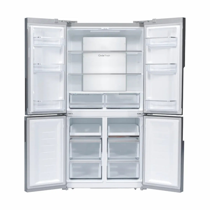 Candy CQS5T918EWX1 Frigorífico 4 Puertas 563L Total No Frost Inox Dispensador