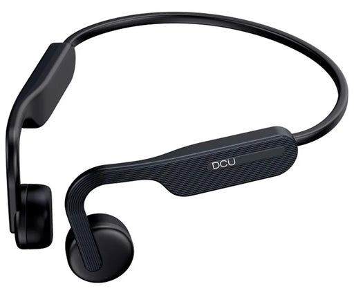 Auriculares DCU Bone Sound conducción ósea negro Bluetooth resistentes agua deporte oídos libres seguros
