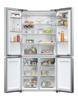 Haier HCR5919ENMP Frigorífico Cube 90 4 Puertas Total No Frost Inox (vista 2)
