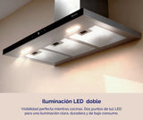 Infografía: Campana Extractora ARTICA ASKYLINE60AI 60cm A Inox Touch