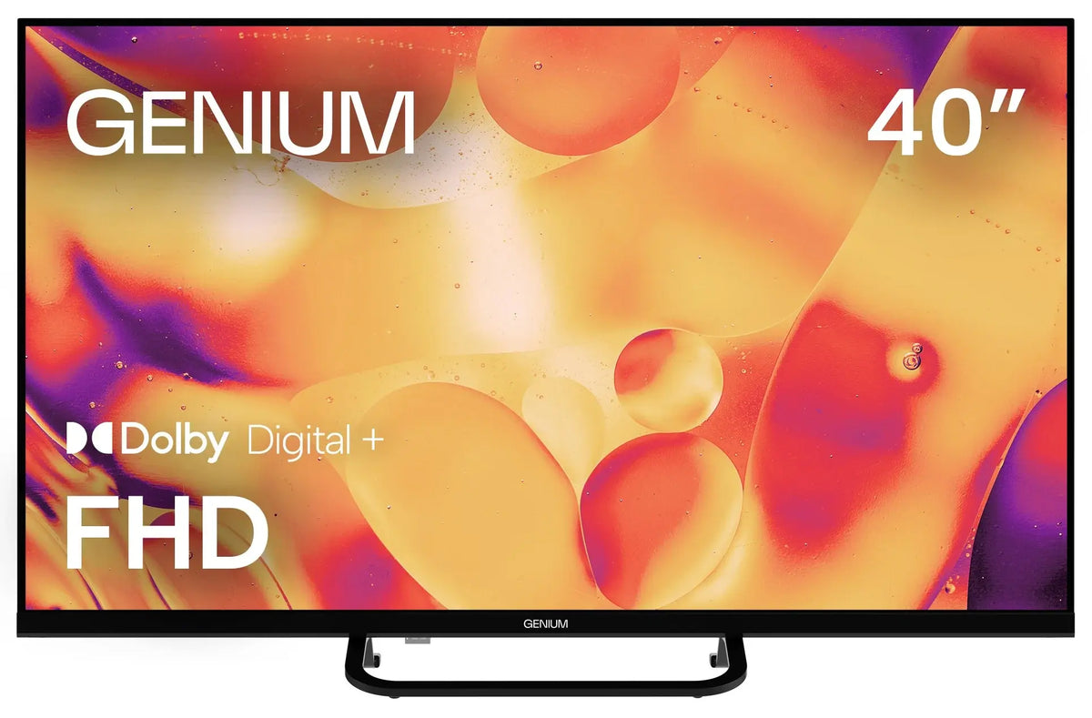 Infografía: Genium Smart TV 40" GTV40FHD Full HD WebOS