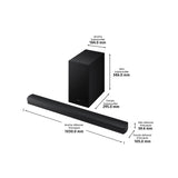 Infografía: Barra de Sonido Samsung HW-B650F 3.1 370W Dolby Bluetooth
