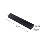 Barra de Sonido Samsung HW-B400F 2.0 40W HDMI Bluetooth (vista 2)