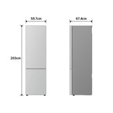Infografía: LG GBBS726CEV2 – Frigorífico Combi 203x60 Negro
