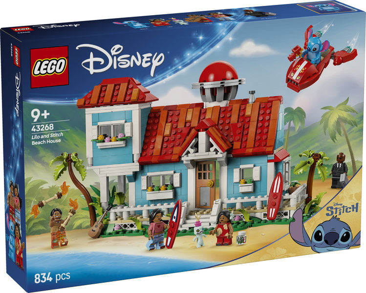 LEGO Disney Casa en la playa de Lilo y Stitch (43268)