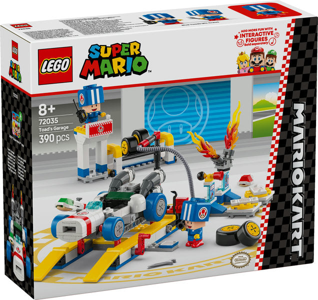 Lego Mario Kart™: Garaje de Toad (72035)