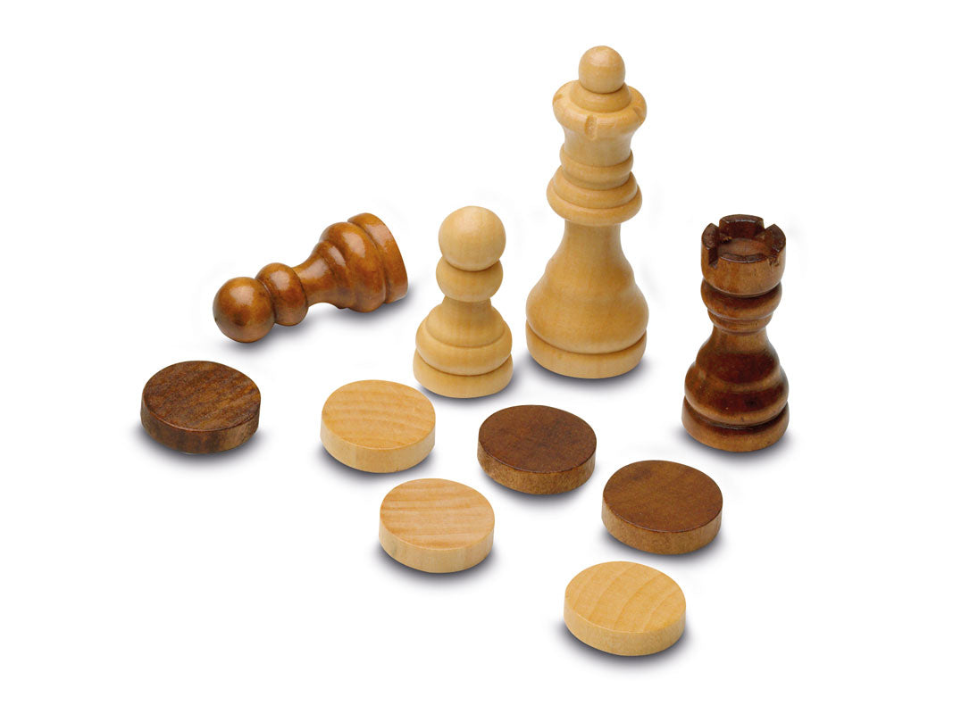 3 en 1 Ajedrez – Damas – Backgammon Cayro, imagen 5