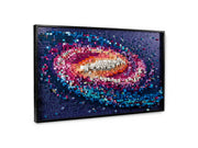 LEGO Art 31212 Galaxia Vía Láctea colgado en la pared, mosaico mural de 65 x 40 cm