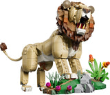 LEGO LEGO Creator 31386 Fauna Salvaje: León Majestuoso - producto montado sobre fondo blanco