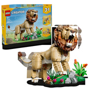 LEGO LEGO Creator 31386 Fauna Salvaje: León Majestuoso - display: caja + producto montado