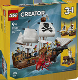 LEGO LEGO Creator 31387 Barco Pirata Clásico - caja frontal oficial