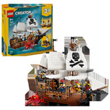 LEGO LEGO Creator 31387 Barco Pirata Clásico - display: caja + producto montado