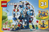 LEGO LEGO Creator 31389 Noria Clásica - caja reverso con escenas de juego