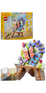 LEGO LEGO Creator 31390 Pintura Decorativa de Arte Floral - display: caja + producto montado