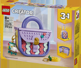 LEGO LEGO Creator 31391 Bolso de Diseño Artístico con Compartimento - caja lateral con detalles del set