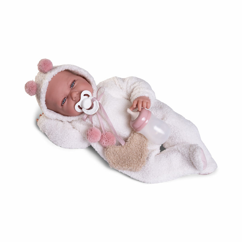 Muñecas Antonio Juan Recién Nacida con peso Carla peluche (33369)