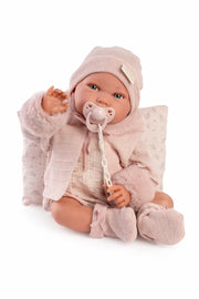 Muñeca Antonio Juan Recién Nacida Pipa invierno. Cuerpo con relleno especial referencia 33392