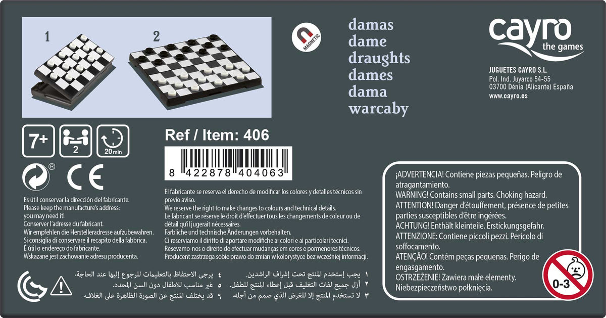 Damas Magnéticas Cayro, imagen 4