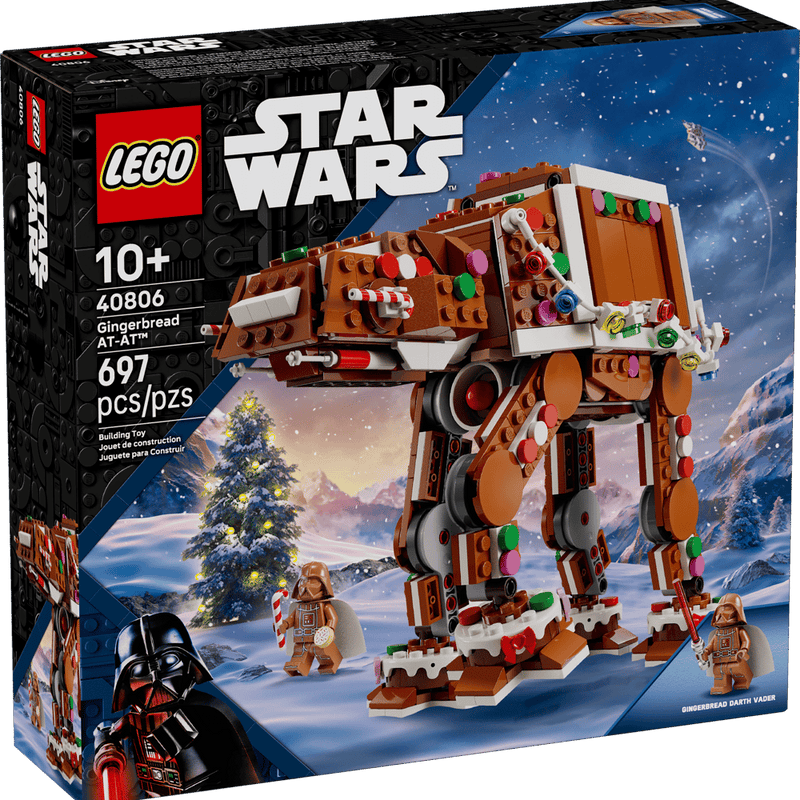Caja del LEGO Star Wars 40806 Caminante AT-AT de Pan de Jengibre