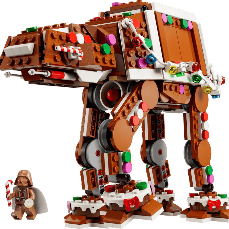 AT-AT de Pan de Jengibre LEGO Star Wars 40806 montado