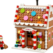 Casa de Galleta de Jengibre Festiva LEGO 40809 montada