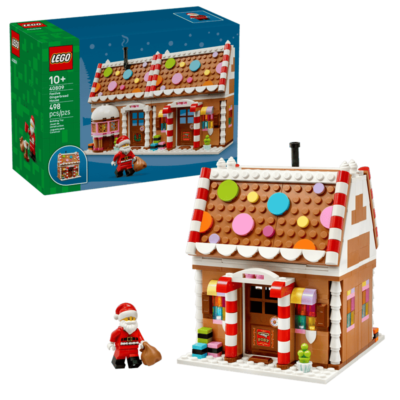 Caja del LEGO 40809 Casa de Galleta de Jengibre Festiva