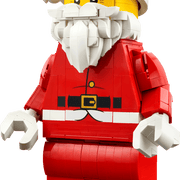 Minifigura Gigante de Papá Noel LEGO 40820 montada