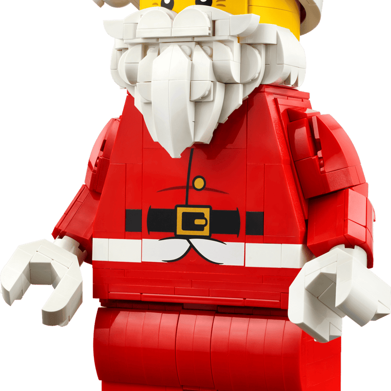 Minifigura Gigante de Papá Noel LEGO 40820 montada