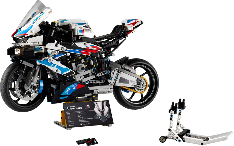 LEGO Technic BMW M 1000 RR 42130 - Moto Deportiva a Escala 1:5