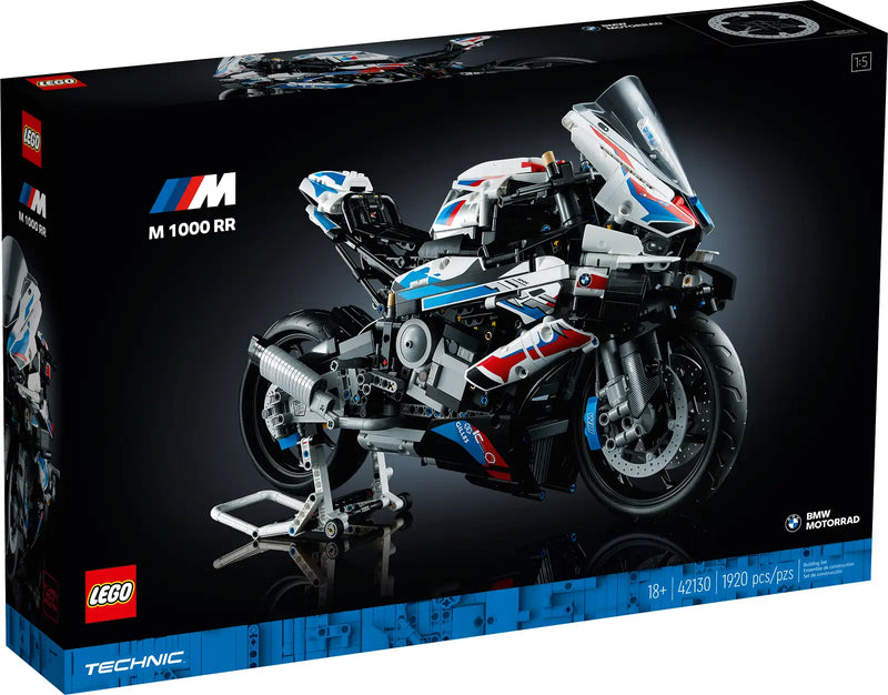LEGO Technic BMW M 1000 RR 42130 - Moto Deportiva a Escala 1:5