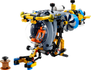 Caja del set LEGO Technic Submarino de Aguas Profundas 42201 con 413 piezas