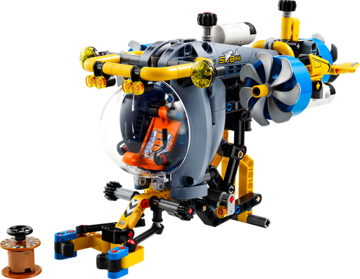 Caja del set LEGO Technic Submarino de Aguas Profundas 42201 con 413 piezas