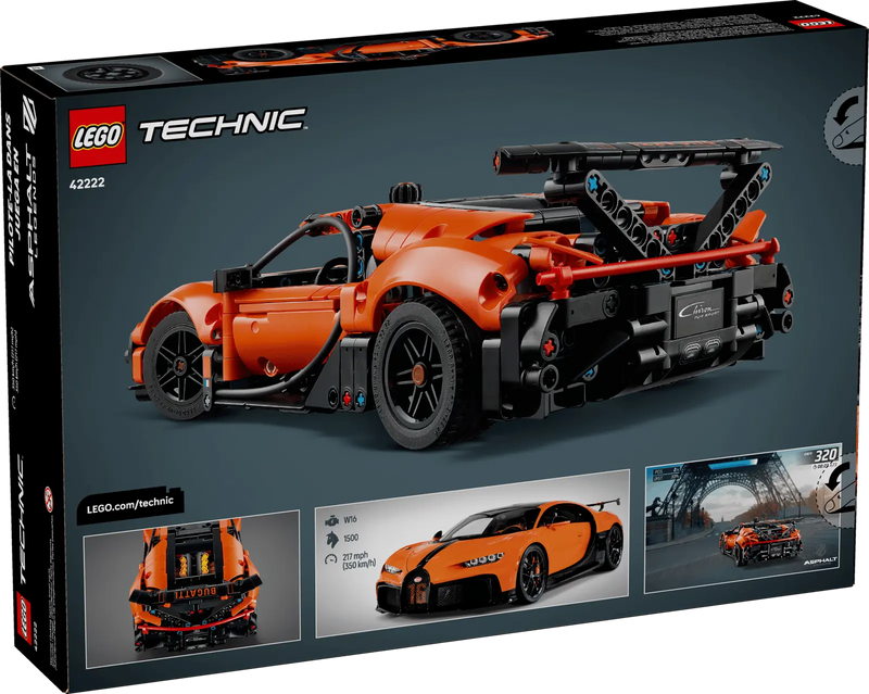 LEGO 42222 Hipercoche Bugatti Chiron Pur Sport
