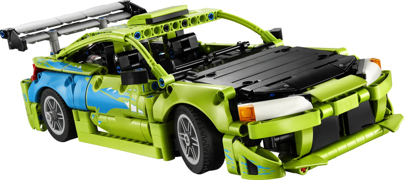 LEGO Technic 42229 Coche Mitsubishi Eclipse de Fast and Furious - producto montado sobre fondo blanco