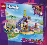 LEGO LEGO Friends 42676 Día Divertido en el Parque Acuático - caja lateral con detalles del set