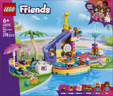 LEGO LEGO Friends 42676 Día Divertido en el Parque Acuático - caja reverso con escenas de juego
