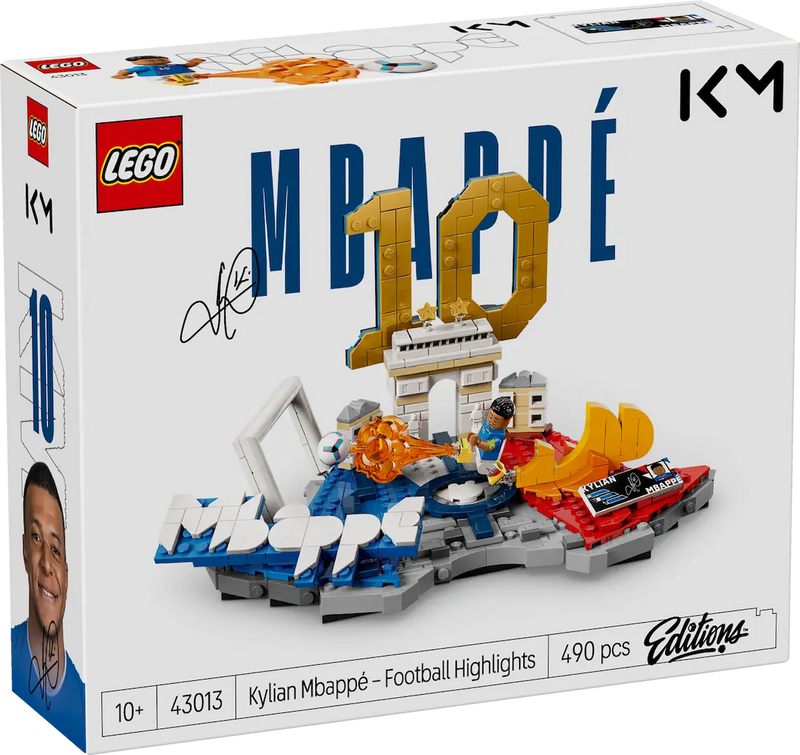 LEGO Kylian Mbappé Soccer Highlights (43013)