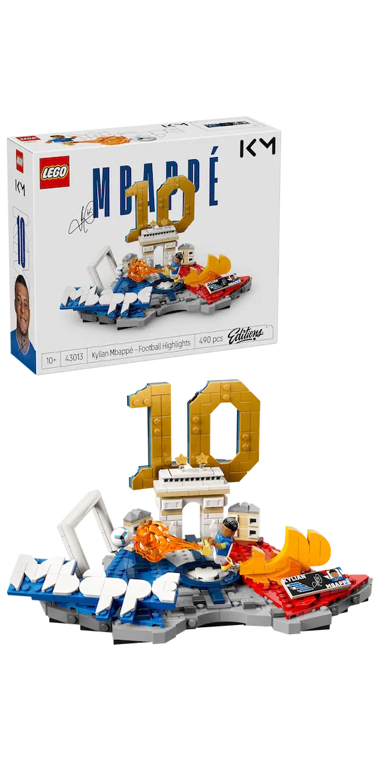 LEGO Kylian Mbappé Soccer Highlights (43013)