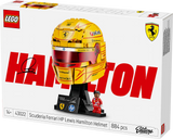 LEGO Casco Lewis Hamilton Scuderia Ferrari HP (43022) (vista 6)