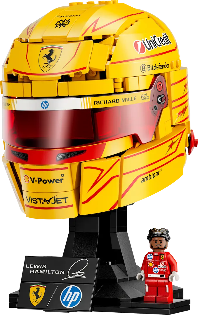 LEGO Casco Lewis Hamilton Scuderia Ferrari HP (43022)