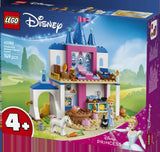 LEGO Disney Princess 43283 Castillo de Cenicienta y sus Amigos Animales - caja lateral con detalles del set