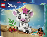 LEGO Disney Princess 43292 Pua - caja lateral con detalles del set