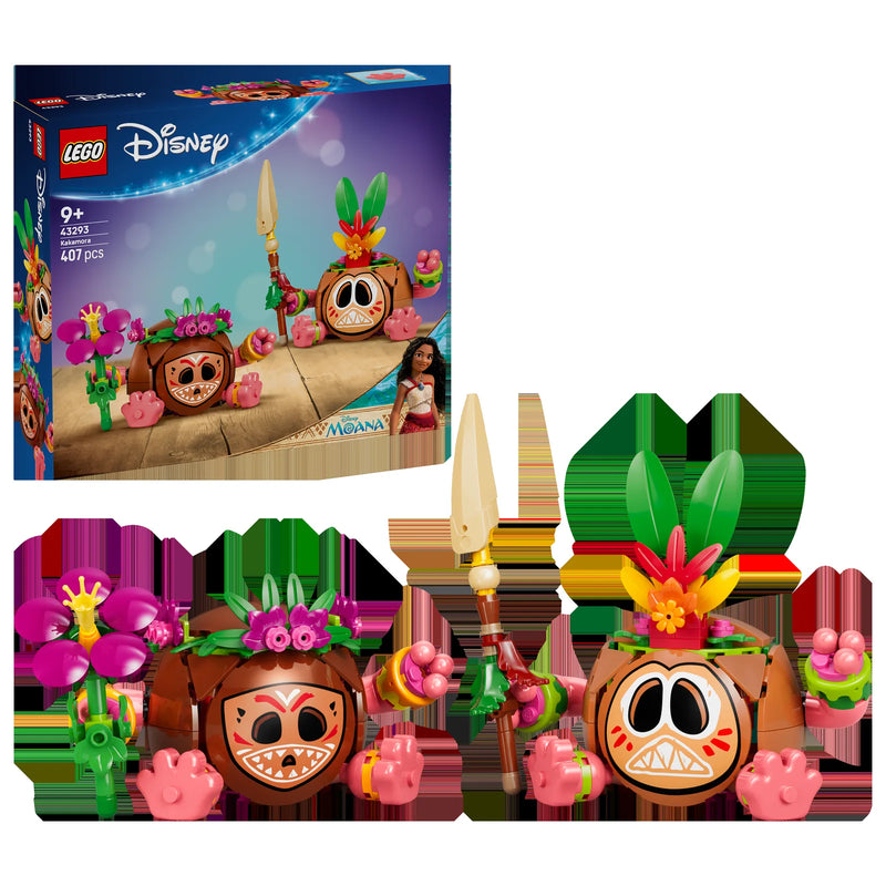 LEGO Disney Princess 43293 Kakamoras - display: caja + producto montado