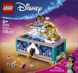 LEGO Disney Princess 43295 Joyero de Jasmine - caja reverso con escenas de juego