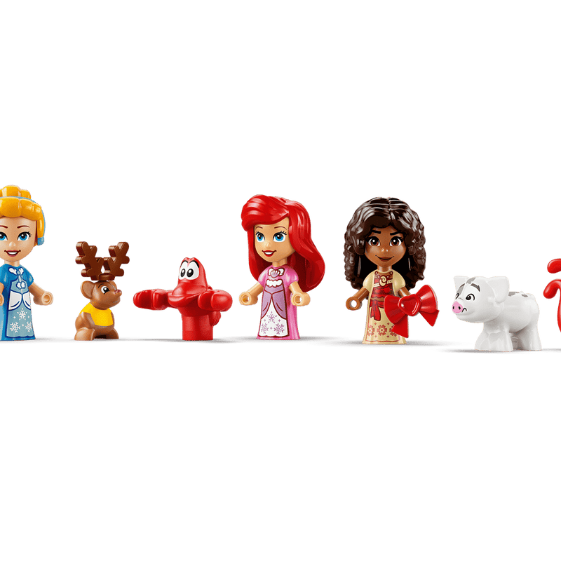 Micropersonajes Disney incluidos en el LEGO 43298