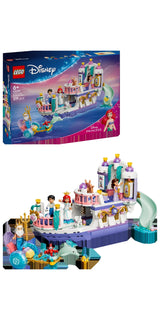 LEGO Disney Princess 43299 Barco de la Boda Real de Ariel - display: caja + producto montado