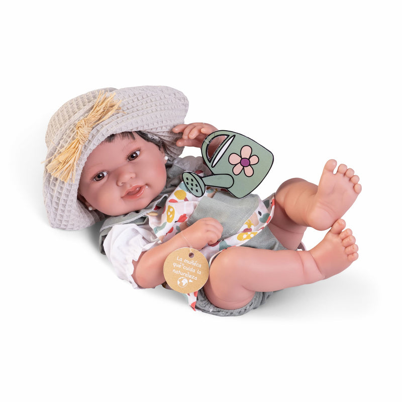 Muñecas Antonio Juan Recién Nacida Pipa planta y cuida la naturaleza (50411)