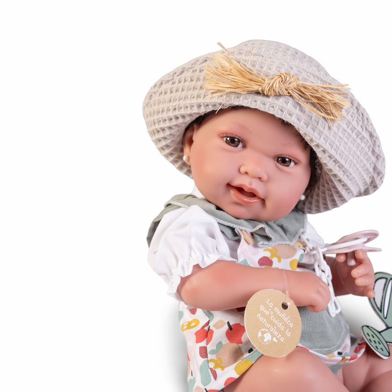 Muñecas Antonio Juan Recién Nacida Pipa planta y cuida la naturaleza (50411)